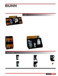 Bunn Coffee Merchandiser Spec Sheet