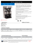 Bunn 53200.0101 Coffee Brewer Specsheet