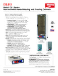 C5 1 Series Holding Cabinets C5 1 Series Holding Cabinets