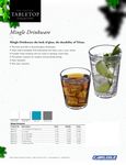 Carlisle Mingle Drinkware Specs