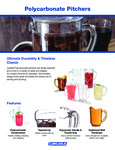 Carlisle Polycarbonate Pitchers