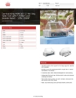 Carnival King 382HDRG12K Specsheet Carnival King 382HDRG12K Specsheet