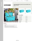 CaterGator 215CG100BL Specsheet