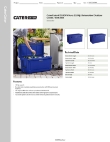 CaterGator 215CG100NV Specsheet