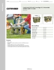 CaterGator 215CG20CAMO Specsheet