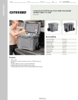 CaterGator 215CG35GRW Specsheet CaterGator 215CG35GRW Specsheet