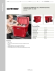 CaterGator 215CG35RDW Specsheet CaterGator 215CG35RDW Specsheet