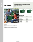 CaterGator 215CG45HG Specsheet