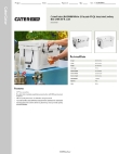 CaterGator 215JB45WH Specsheet