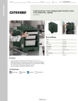CaterGator 215PANCAR5GR Specsheet CaterGator 215PANCAR5GR Specsheet