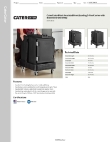 CaterGator 215PC5BK1D Specsheet CaterGator 215PC5BK1D Specsheet