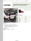 CaterGator 215PC5KTH Specsheet