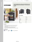 CaterGator 215PC5KTPL2 Specsheet CaterGator 215PC5KTPL2 Specsheet