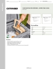 CaterGator 215PCCGB35CL Specsheet