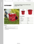 CaterGator 215RCCG20RED Specsheet