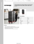 CaterGator Dash 215EPP3T8MKT Specsheet