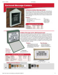 Cathedral Outdoor Message Centers Spec Sheet