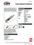 CDN Folding Thermocouple Thermometers