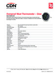 CDN IRM200-GLOW Specs