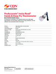 221IRXL400 Candy thermometer specsheet 221IRXL400 Candy thermometer specsheet