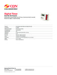 CDN TM2 Specs CDN TM2 Specs