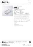 CER23 specs CER23 specs