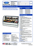 Federal CGR3648CD Refrigerated Spec Sheet