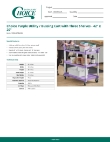 Choice 109CARTBLGPL Specsheet