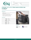 Choice 407T302220BK Specsheet Choice 407T302220BK Specsheet