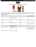 CL220VP Spec Sheet CL220VP Spec Sheet