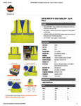 CLASS 2 HI-VIS SAFETY COOLING VEST - SPEC SHEET CLASS 2 HI-VIS SAFETY COOLING VEST - SPEC SHEET