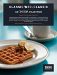 Oneida Classic/Neo-Classic Specsheet Oneida Classic/Neo-Classic Specsheet