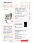 Cleveland easyTouch Powerpan Specsheet