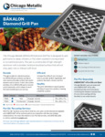 Bakalon Diamond Grill Pan