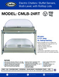 Cadco CMLB-24RT Spec Sheet