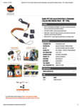 COIL LANYARD PLUS MINI MOUNTS HL - ORANGE-BLACK SPEC SHEET COIL LANYARD PLUS MINI MOUNTS HL - ORANGE-BLACK SPEC SHEET