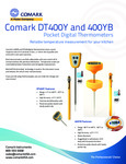 Comark DT400Y 400YB Digital Thermometer Specsheet