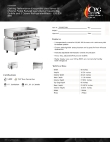 Cooking Performance Group 35160GCRBN Specsheet