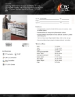 Cooking Performance Group 72GTRBNL Specsheet