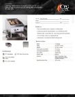 Cooking Performance Group CBL15-NG(CPG) Specsheet Cooking Performance Group CBL15-NG(CPG) Specsheet