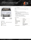 Cooking Performance Group CBL24-NG(CPG) Specsheet Cooking Performance Group CBL24-NG(CPG) Specsheet