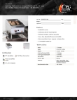 Cooking Performance Group CBR15-NG(CPG) Specsheet Cooking Performance Group CBR15-NG(CPG) Specsheet