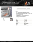 Cooking Performance Group 351FB1366 Specsheet Cooking Performance Group 351FB1366 Specsheet
