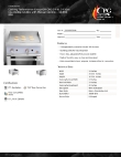 Cooking Performance Group G24-NG(CPG) Specsheet