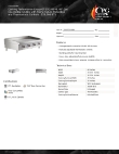 Cooking Performance Group 351GTCPG48NL Specsheet