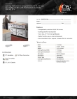 Cooking Performance Group G72T-NG(CPG) Specsheet
