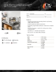 Cooking Performance Group 351ICOE50D Specsheet Cooking Performance Group 351ICOE50D Specsheet