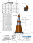 Cortina DW-Series-Traffic-Cone-Spec-Sheet Cortina DW-Series-Traffic-Cone-Spec-Sheet