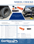 Cortina Wheel Chocks Flyer Cortina Wheel Chocks Flyer