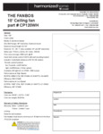 664CP120WH Cutsheet